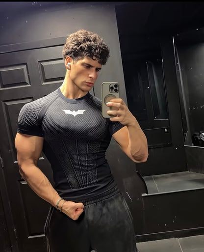YOUNGLA batman compression shirt